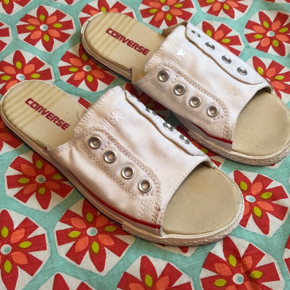 Converse slide sandals✨